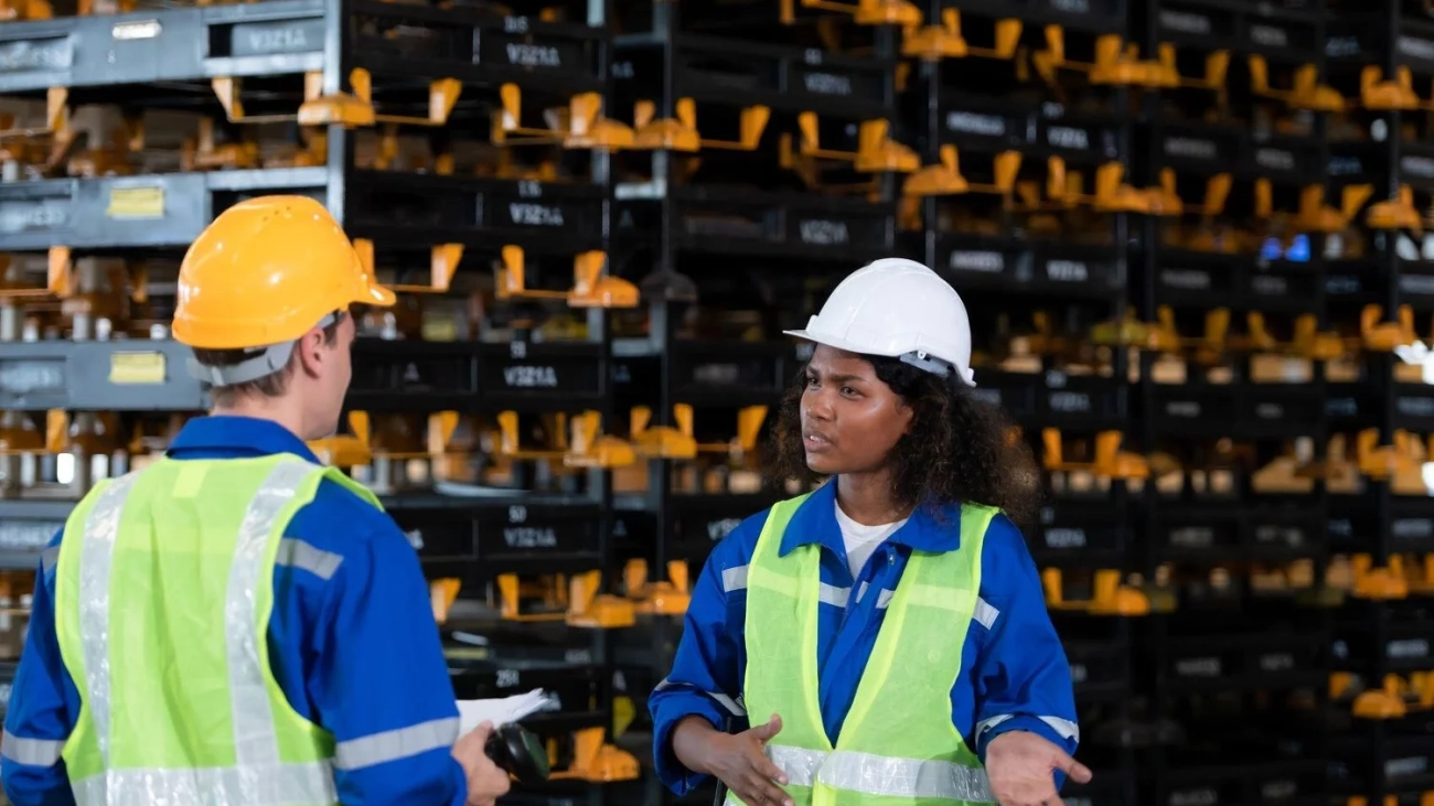 communication in warehouse